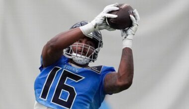 Source: Titans WR Treylon Burks suffers fractured collarbone