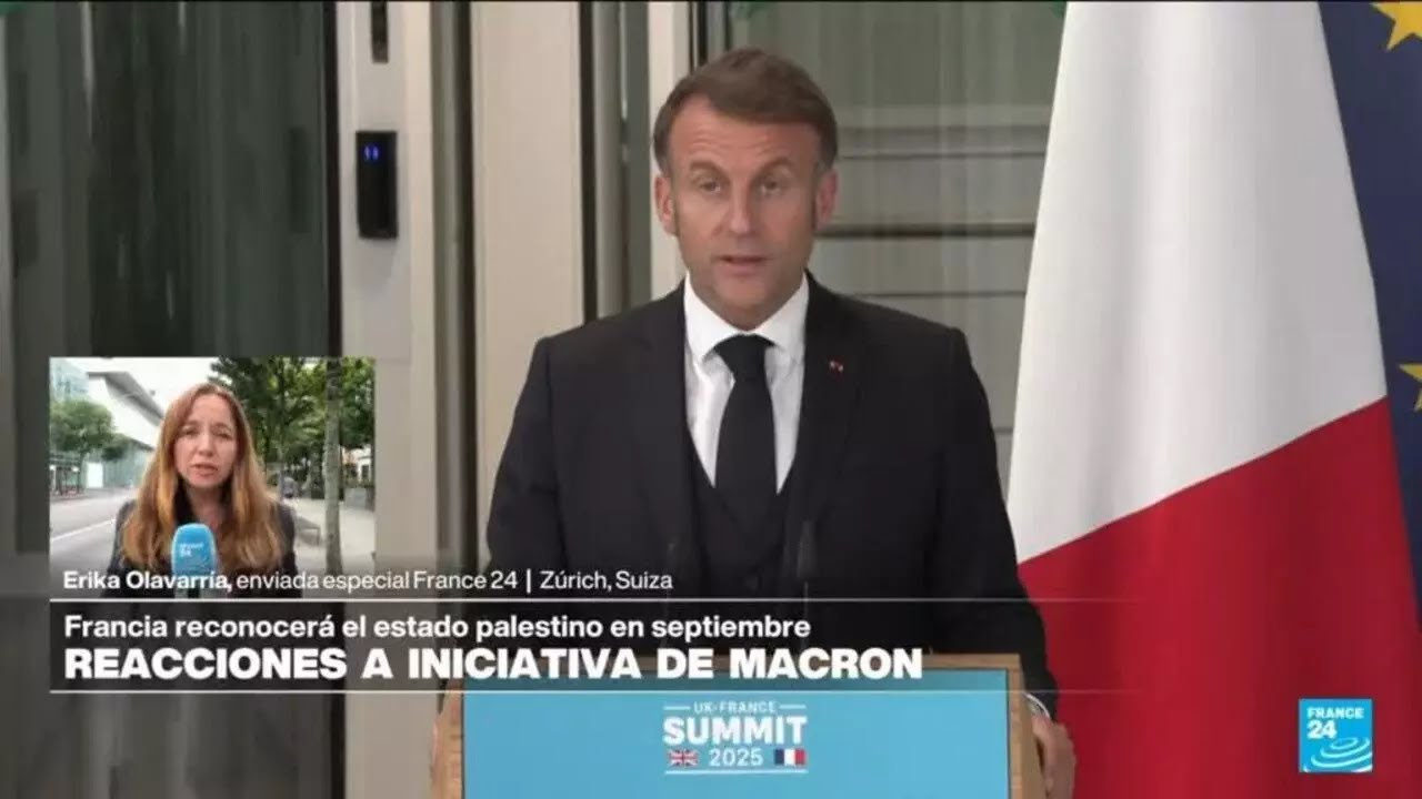 Informe desde Zúrich: Francia reconocerá la existencia de un Estado palestino en septiembre