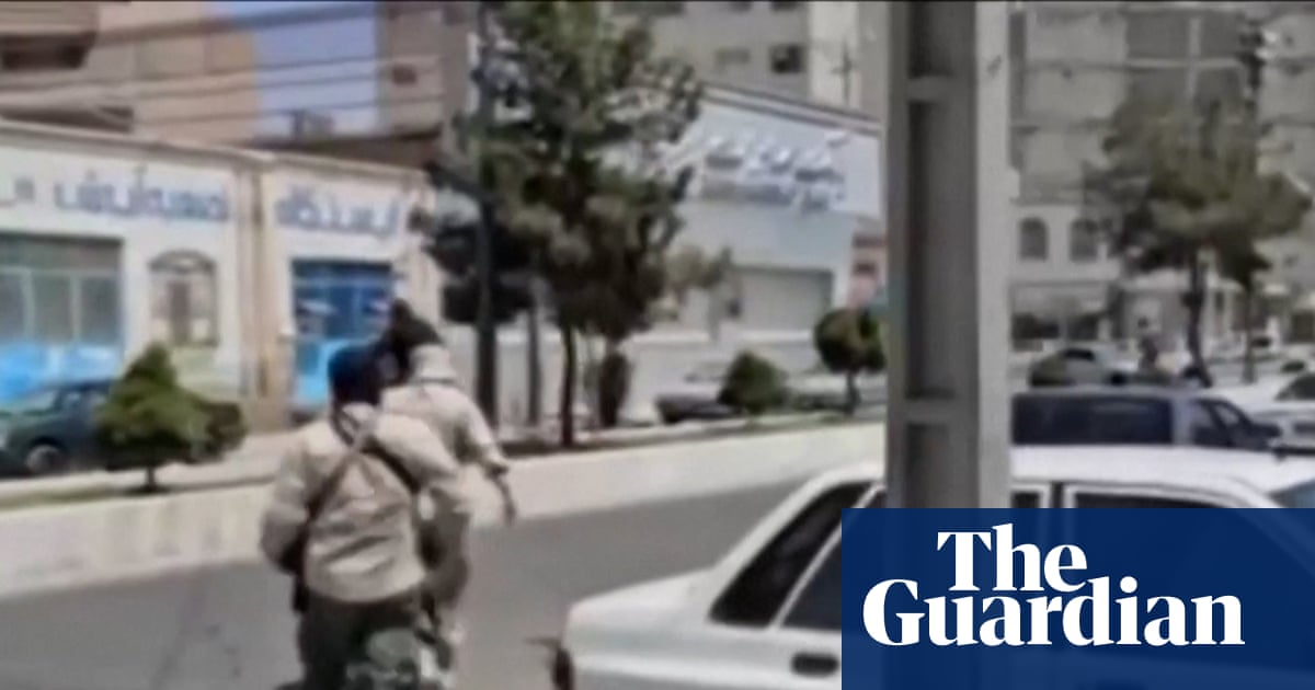 Security forces respond to militant attack on courthouse in south-east Iran – video | Iran