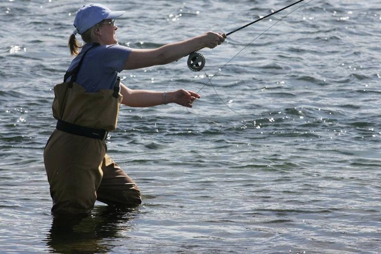 Salmon fishing weaker than last year