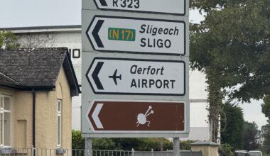 What’s the meaning of the brown sign?