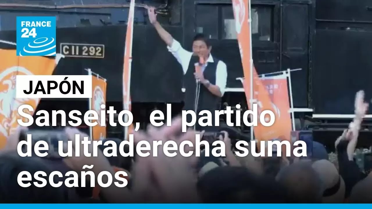 Sanseito, el partido de ultraderecha que repuntó en las elecciones de Japón • FRANCE 24 Español