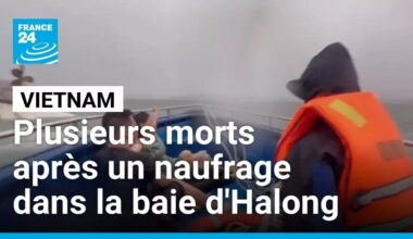 Vietnam : plusieurs morts après un naufrage dans la baie d'Halong • FRANCE 24