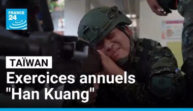 Taïwan : record de réservistes pour les exercices militaires "Han Kuang" • FRANCE 24