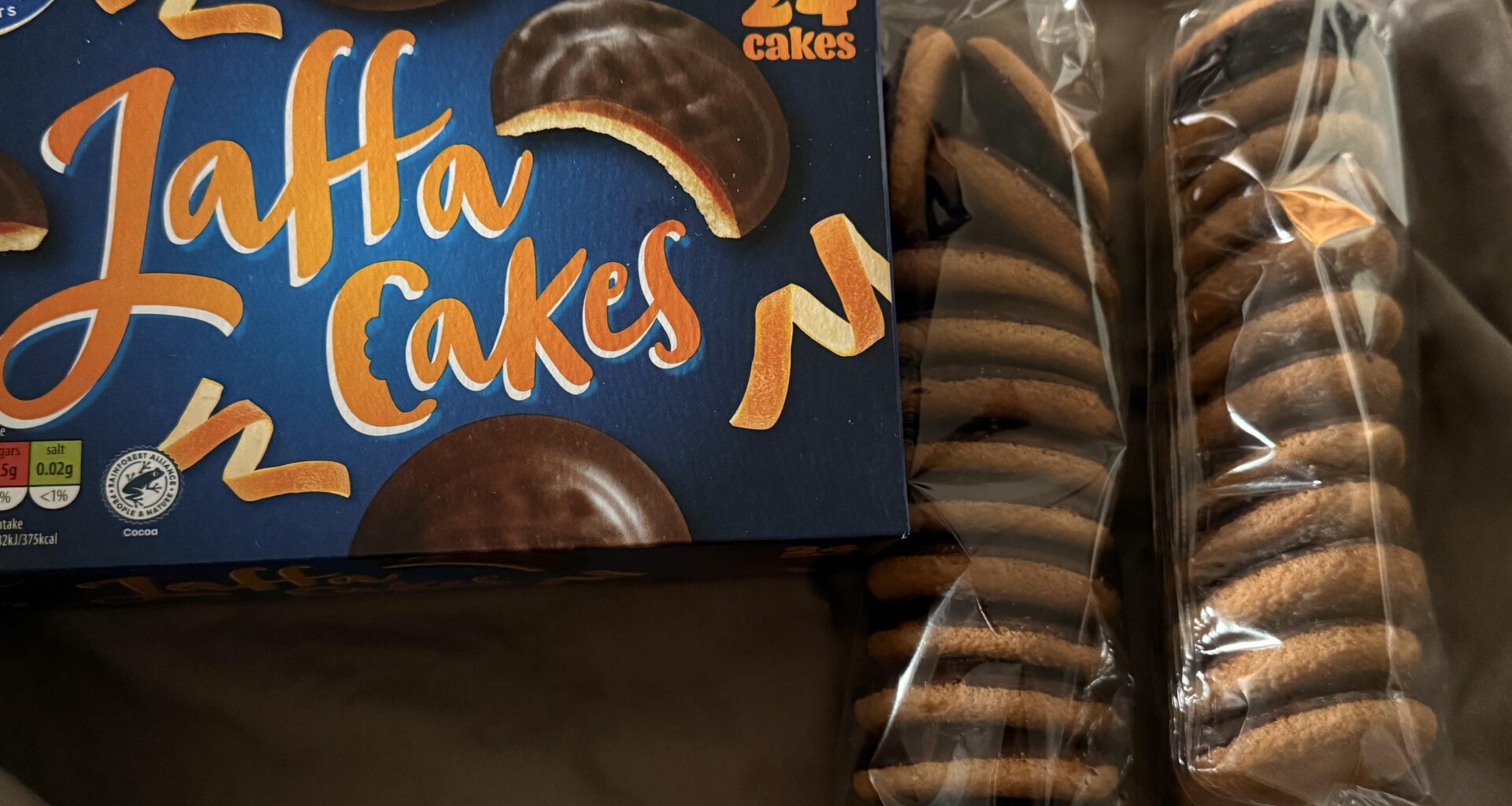 My box of 24 Jaffa Cakes has 25 in it