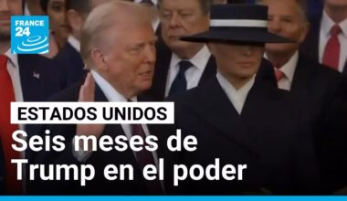 Seis meses de Trump en el poder: migración, aranceles e intervención en guerras marcan su Gobierno