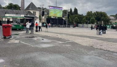 Women Euro Cup big screen - empty square