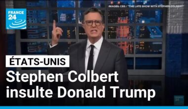 "Allez vous faire f… ! " L’animateur américain Stephen Colbert insulte Donald Trump