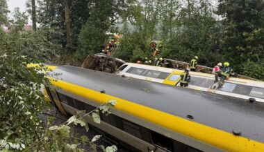 Germany train derailment: 3 dead, 34 injured as carriages thrown into forest -  VIDEO