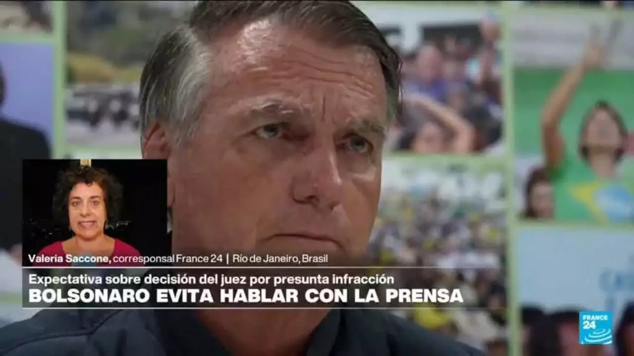 Informe desde Río: expectativa tras presunta violación a medida cautelar de Bolsonaro