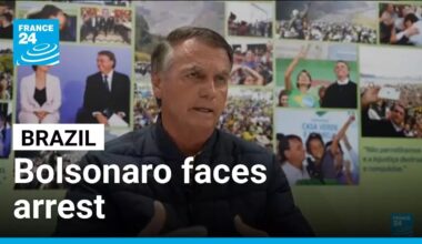 Brazil's Bolsonaro risks arrest over breach of court restrictions in coup case • FRANCE 24 English