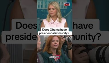 Does Obama have presidential immunity?