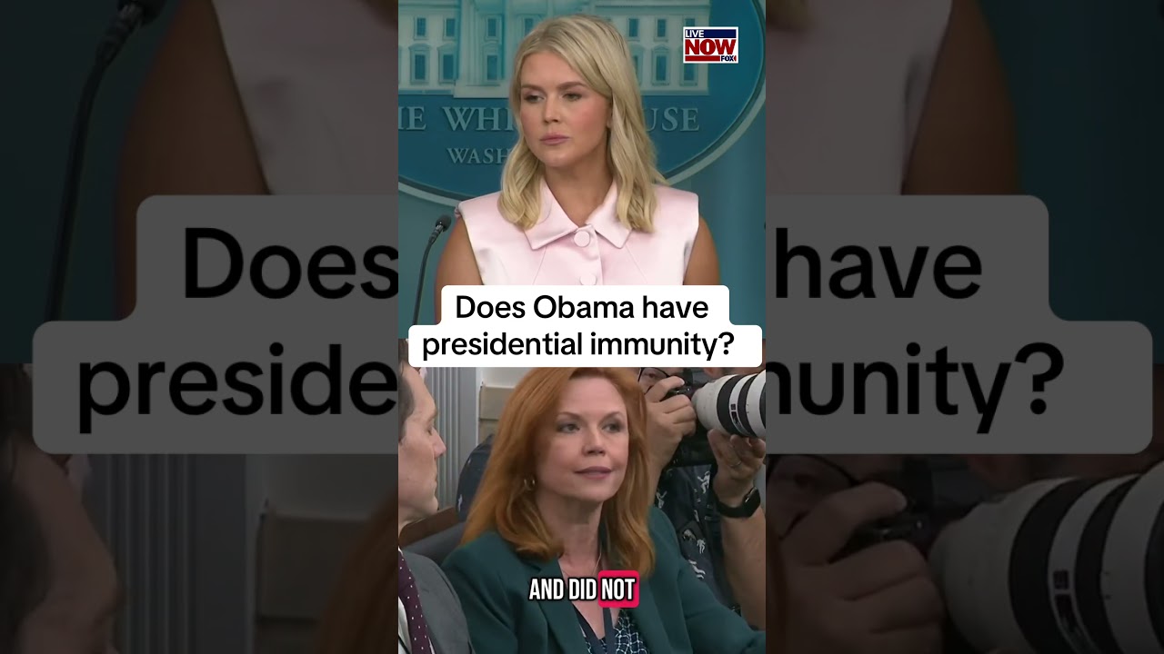 Does Obama have presidential immunity?