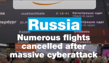 Russia: Numerous flights cancelled after massive cyberattack • FRANCE 24 English