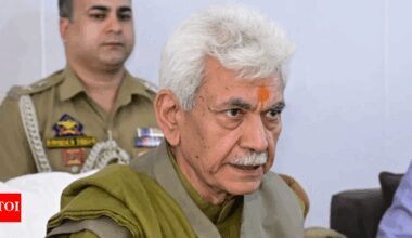 J&K LG assures job to daughter of officer killed in Pakistan shelling | India News