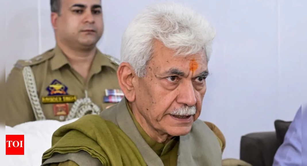 J&K LG assures job to daughter of officer killed in Pakistan shelling | India News