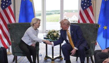 Deutliche Kritik aus der Union an EU-Zolldeal mit Trump: „Lediglich Schadensbegrenzung“