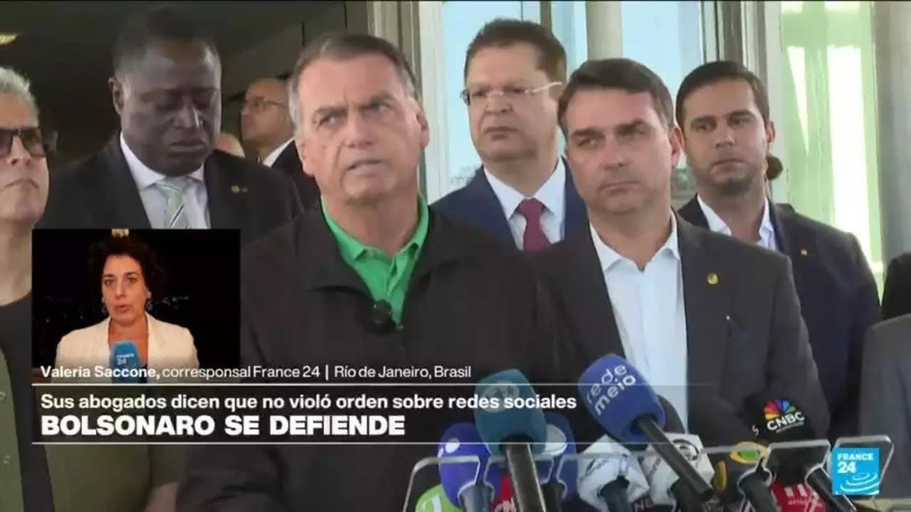 Brasil: Bolsonaro dice que no violó la prohibición de aparecer en redes sociales • FRANCE 24