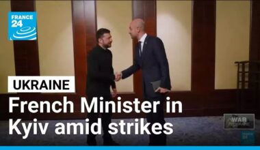 France's Minister in Ukraine for high-level talks amid strikes • FRANCE 24 English