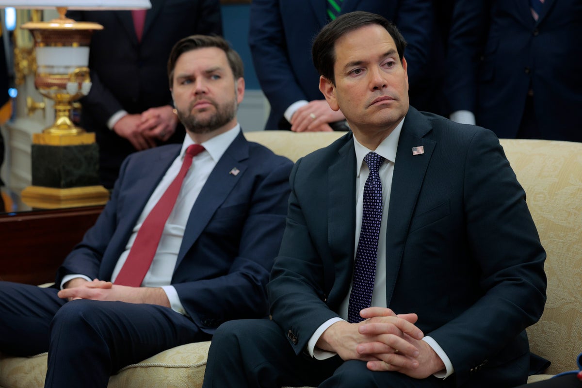 Rubio dodges question about running in 2028 and says Vance would make a ‘great’ White House contender