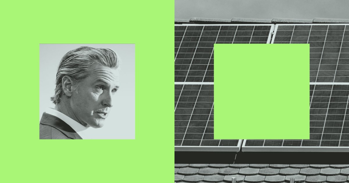 Why Is Gov. Gavin Newsom Blocking Rooftop Solar in California? – Mother Jones