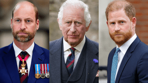 King Charles, Prince William, Prince Harry