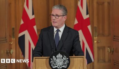UK will recognise Palestinian state in September unless Israel meets certain conditions, Starmer says - live updates