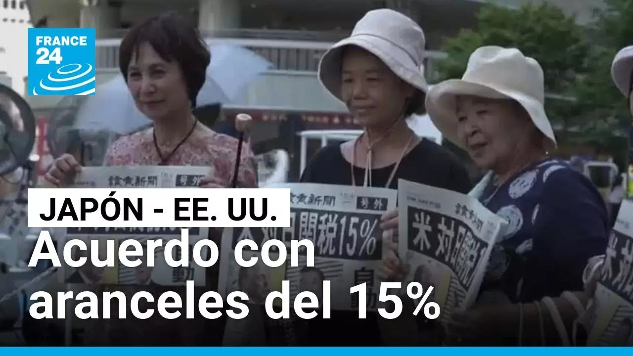 Japón y Estados Unidos llegan a un acuerdo comercial con aranceles del 15%