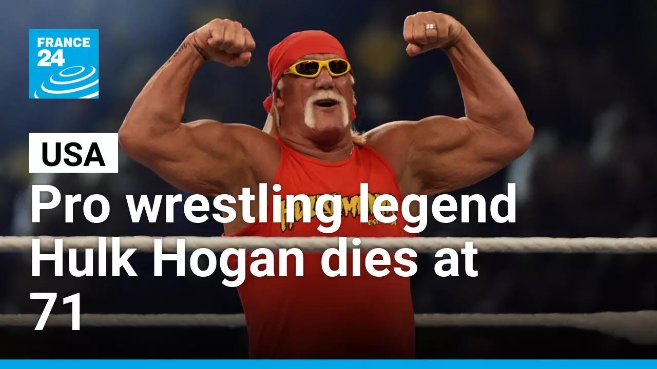 Pro wrestling legend Hulk Hogan dies at 71 • FRANCE 24 English