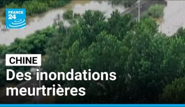 Chine : des inondations meurtrières touchent le nord du pays • FRANCE 24
