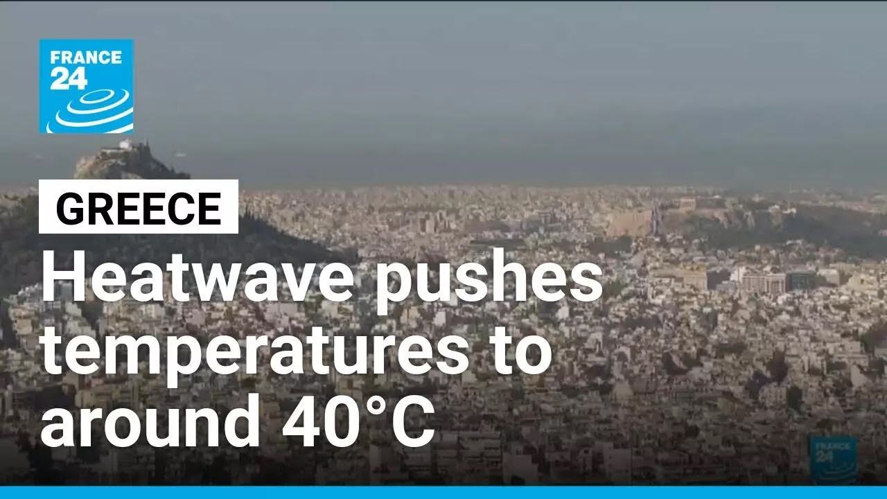 Heatwave in Greece: Major wildfire forces evacuations in several villages • FRANCE 24 English