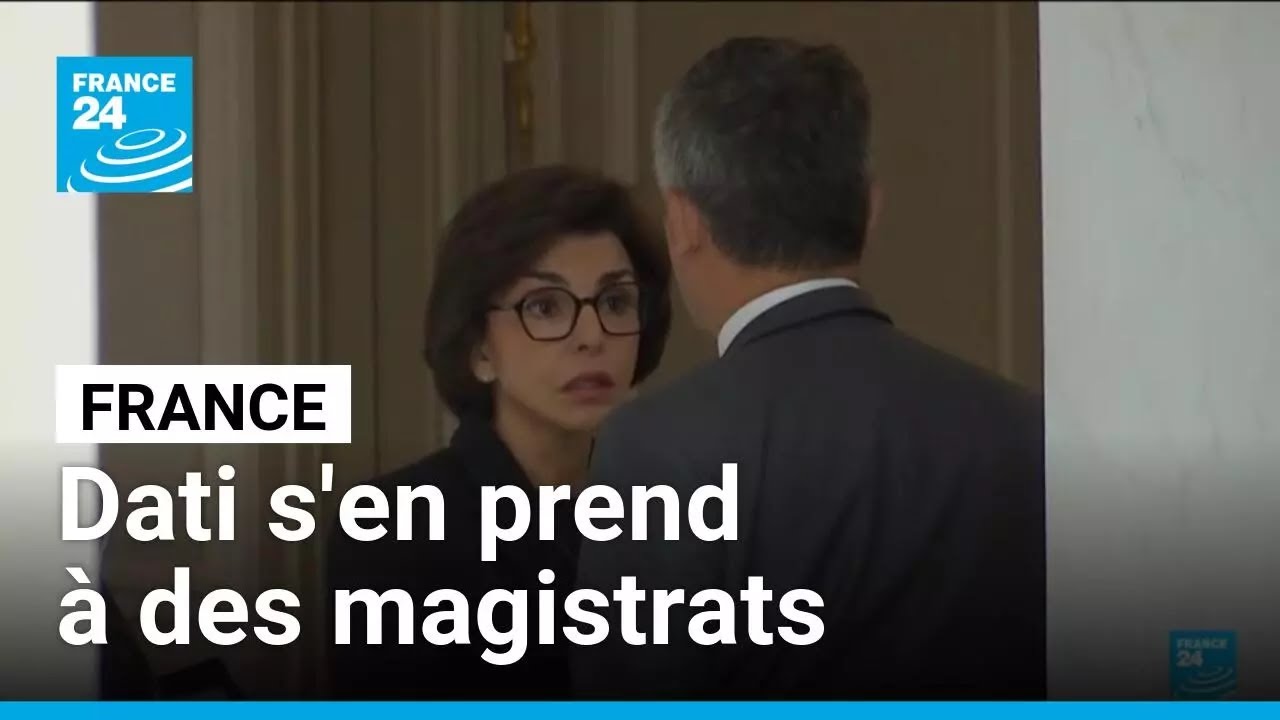 Rachida Dati s'en prend violemment à des magistrats suite à l'annonce d'un procès pour corruption