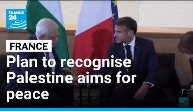 French plan to recognise Palestinian state hopes to bring 'lasting peace' • FRANCE 24 English