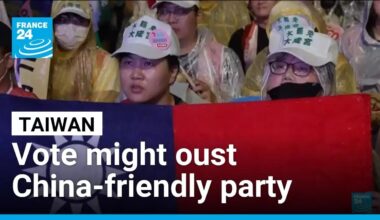Taiwan holds largest ever recall vote, potentially ousting China-friendly lawmakers • FRANCE 24