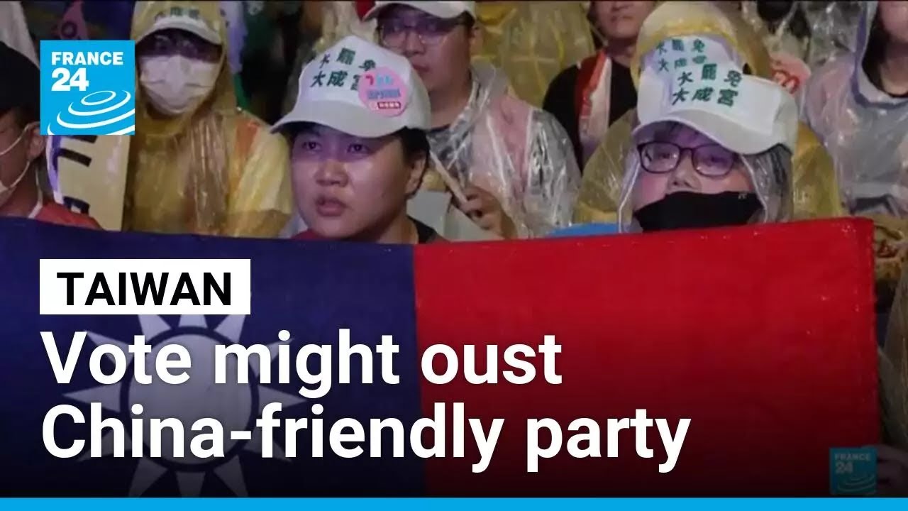 Taiwan holds largest ever recall vote, potentially ousting China-friendly lawmakers • FRANCE 24