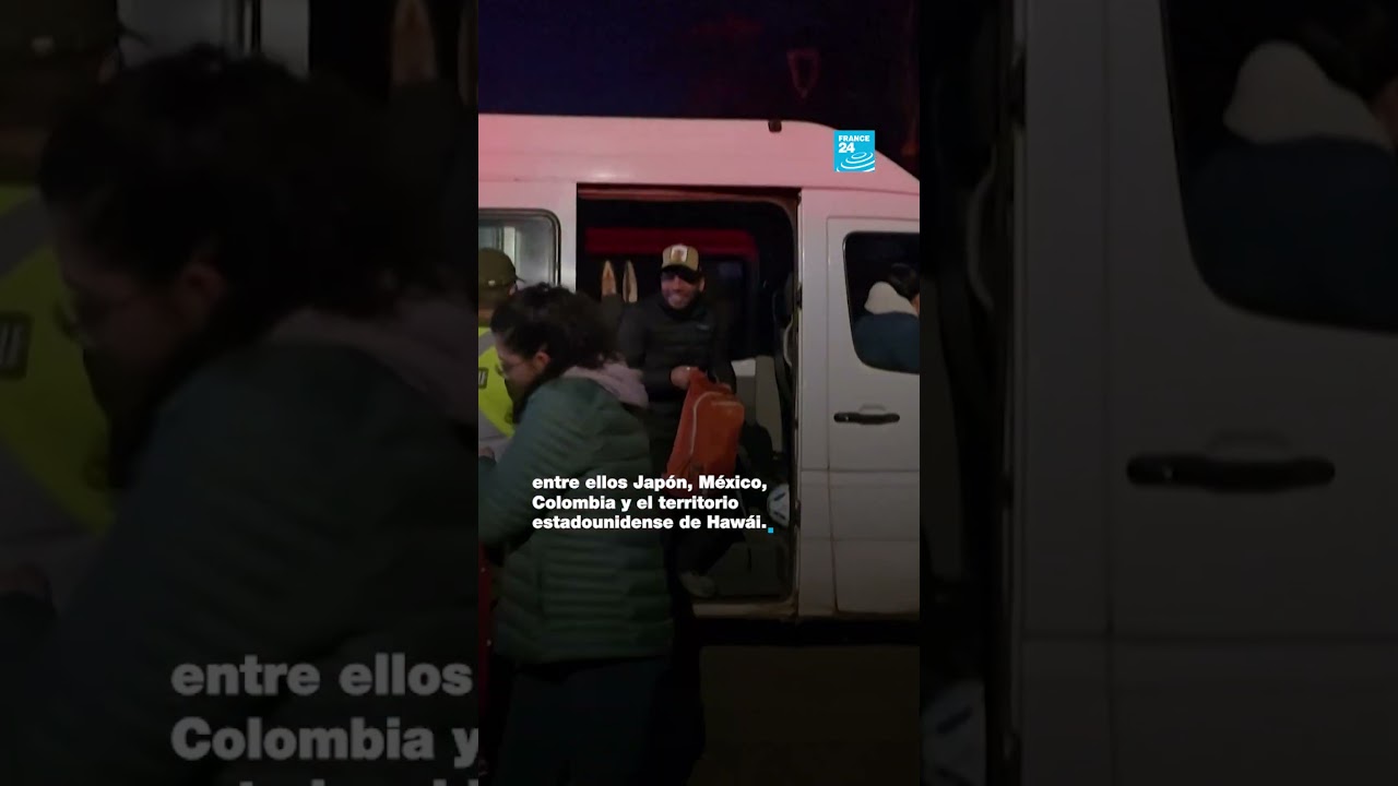 Ciudadanos de varios países evacuaron zonas costeras del #Pacífico por alertas de tsunami