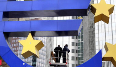 European economy sees growth of only 0.1% as scramble to get ahead of US tariffs goes into reverse