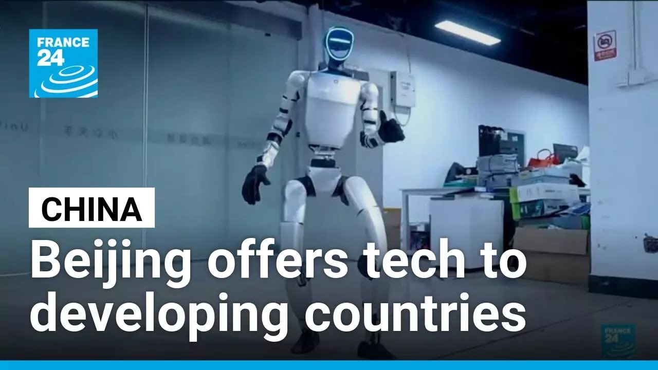 China calls for shared AI future, offering tech to developing countries • FRANCE 24 English