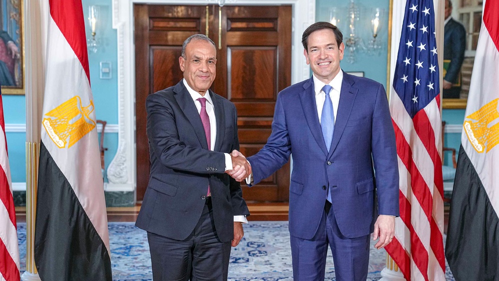 DVIDS - Video - Secretary Rubio meets with Egyptian Foreign Minister Badr Abdelatty