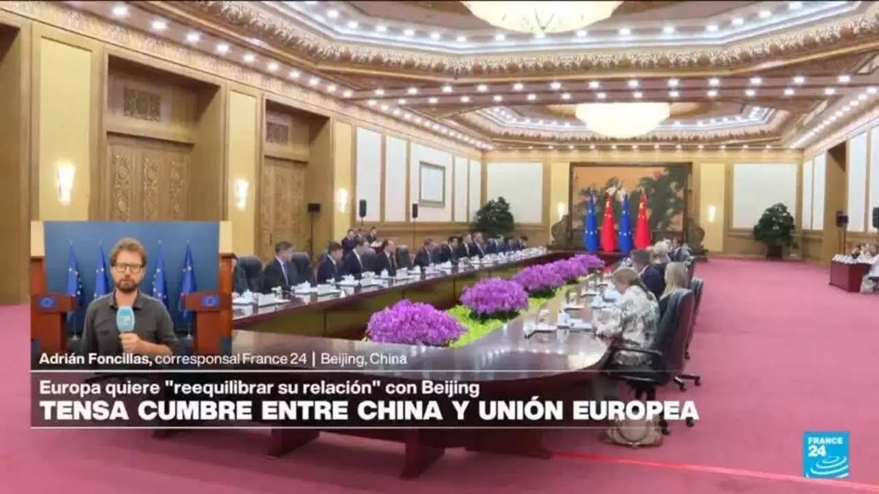 Informe desde Beijing: termina sin avances tensa cumbre entre China y la UE