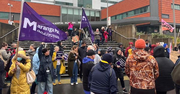 Nurses across the country strike over 'dire' staffing situation