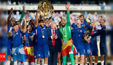 Donald Trump's son Eric says Premier League club Chelsea asked POTUS to celebrate their World Cup win with them | International Sports News