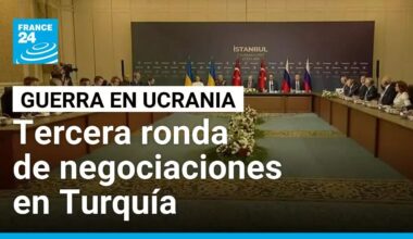 Termina tercer ronda de negociación entre Rusia y Ucrania sin avances hacia un alto el fuego