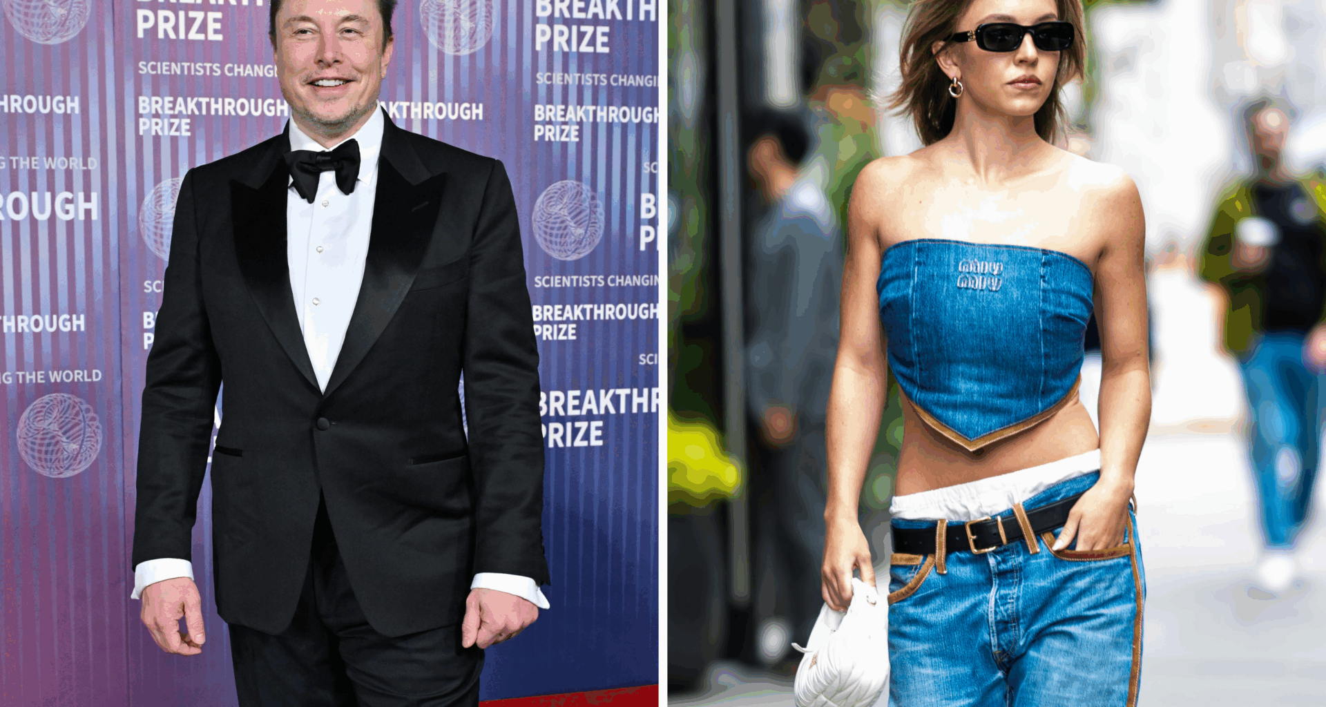 Elon Musk Breakthrough Prize Sydney Sweeney Jeans