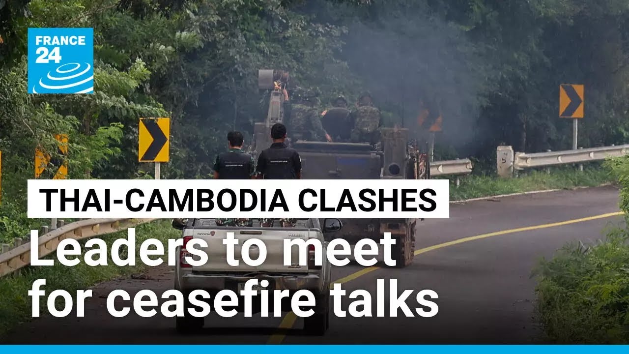 Thai-Cambodian border clashes: Trump threatens to withhold trade deals until ceasefire • FRANCE 24