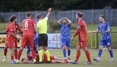 Brave 10-man Dungannon Swifts left heartbroken as Vaduz end European dream in extra-time