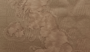 The map inside the British passport shows the historic counties, not the ceremonial counties.