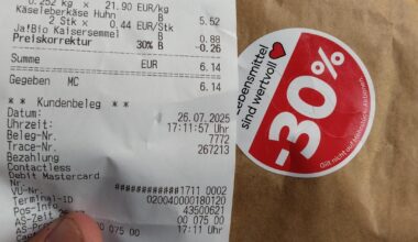 Danke für (fast) nichts!