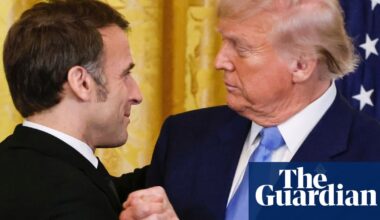 Macron calls on EU to ‘defend European interests resolutely’ from Trump tariffs | Trump tariffs