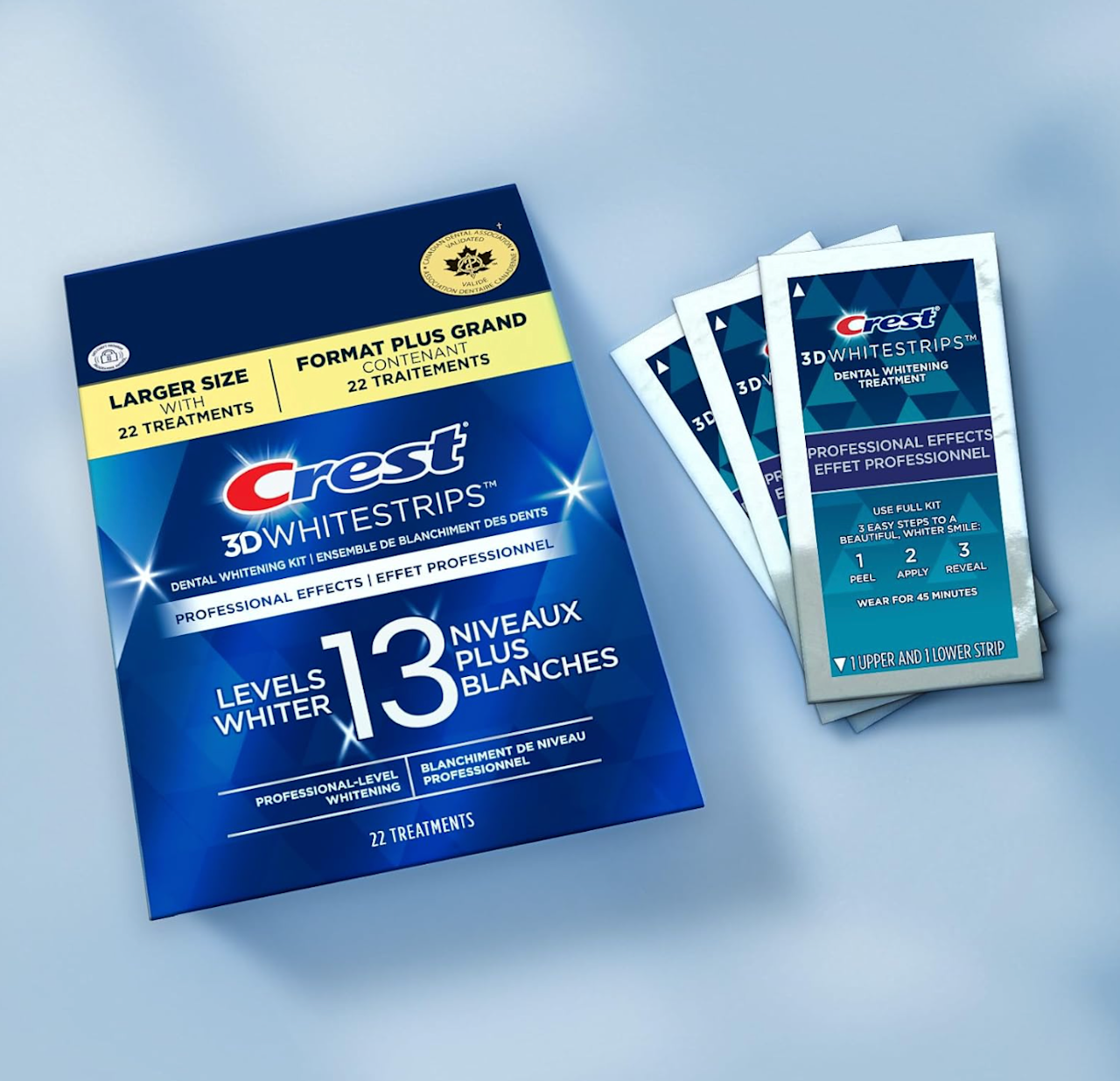 Crest 3D White Whitestrips Professional Effects